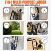 Teeno 7-in-1 klapladder van aluminium, 4,7 meter, met 2 Productafbeelding-voorbeeld 9