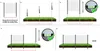 ROYSSON® Doppelstabmattenzaun 6/5/6 Komplettset | 17,5 m Produktbild-Vorschau 12