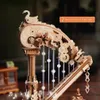 Puzzle 3D, Boîte à musique Harpe Magique, Bois, ROKR, 350 Voir les images du produit 10