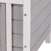 PawHut Outdoor-Holzstall, Käfighaus für Nagetiere, kleine Produktbild-Vorschau 4