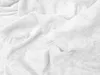 A close-up, top-down view of a white, crumpled bed sheet or towel. Náhled obrázku produktu