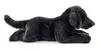 Uni-Toys - Labrador schwarz, liegend - 40 cm (Länge) - Produktbild-Vorschau 3