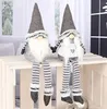 Wichtel Deko 2er Set 44cm sitzend - Weihnachtsmann & Produktbild-Vorschau 1