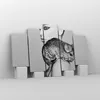Bild auf Leinwand - Leinwandbild - 5 Teile - Chinchilla Produktbild-Vorschau 4