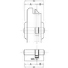Einbaudoppelzylinder key Tec RPE, Lagerprogramm, 45/50, Produktbild-Vorschau 3