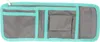An open wallet or pouch with multiple compartments. Anteprima dell’immagine prodotto
