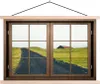 MuchoWow® Textilposter Aussicht - Natur - Haus 60x40 cm mit Produktbild-Vorschau 1