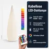 Kabellose LED-Stehlampe 80 cm RGB Farbwechsel mit Produktbild-Vorschau 7