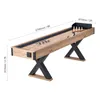 A shuffleboard table with dimensions indicated by lines and text. Náhľad obrázku produktu