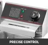 Close-up of the control panel of a commercial deep fryer. Produktbild-Vorschau