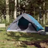 vidaXL Kuppel-Campingzelt 4 Personen Blau Wasserdicht Produktbild-Vorschau 3