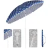 Sekey Sonnenschirm Rund Ø 160 cm Terrassen Gartenschirm Produktbild-Vorschau 3