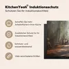 KitchenYeah© Herdabdeckplatte Hirsche - Wald - Produktbild-Vorschau 5