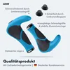 AARON Horn Ergonomische Fahrradgriffe mit Hörnern Blau Produktbild-Vorschau 2
