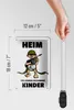 Blechschild Spruch 12x18cm Heim für schwer erziehbare Produktbild-Vorschau 5