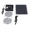 6W solární ventilátor s ochrannou sítí, vodotěsný, pro Náhled obrázku produktu 2