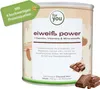 A product container for protein powder with chocolate flavor. Náhled obrázku produktu