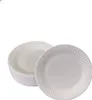 100 flache Pappteller weiß rund Durchmesser 15 cm Produktbild-Vorschau 1