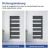 Heilmetz Badheizkörper 1662x400x59mm Seitenanschluss 731 Produktbild-Vorschau 9