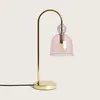 Tischlampe Metall und Glas Baudelaire Rosa Produktbild-Vorschau 3