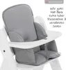Hauck Hochstuhl Alpha Plus Grey - im Sparset Produktbild-Vorschau 2