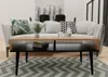 Couchtisch Scandi Eiche WOTAN/SCHWARZ Wohnzimmertisch Mit Produktbild-Vorschau 2
