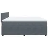Design Boxspringbett mit Matratze Dunkelgrau 180x200 cm Produktbild-Vorschau 9