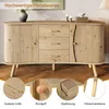 Buffet Merax avec portes coulissantes et tiroirs, commode à Voir les images du produit 17