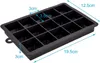 Intirilife 2x Eiswürfelformen in SCHWARZ – 2er Set à 15 Produktbild-Vorschau 2