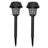 lot de 2 lampes UV extérieures anti-moustiques, lampe de Voir les images du produit 1