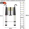 STANEW Échelle Télescopique 3,8M en Aluminium Bricolage Voir les images du produit 2