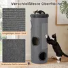 COSTWAY, tiragraffi per gatti a 4 livelli, 113 cm, con 3 Anteprima dell’immagine prodotto 7
