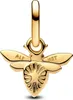Pandora Weiße Biene Mini-Charm-Anhänger 763826C01 Charm Produktbild-Vorschau 2