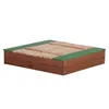AXI Sandkasten Ella aus Holz mit Deckel | Sand Kasten mit Produktbild-Vorschau 2