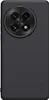 The back of a black smartphone case with a circular camera cutout. Produktbild-Vorschau