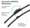 Pióro Wycieraczki Aerotwin Retro Podwójne 450/475Mm Mini Podgląd zdjęcia produktu 9
