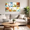 Belle Vous 24 Stk Leere Leinwände zum Bemalen – 13 x 18 cm Produktbild-Vorschau 7