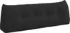 vidaXL Cuscino per la schiena Nero 140 x 24 x 50 cm Velluto Anteprima dell’immagine prodotto 2