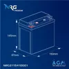 NRG PREMIUM Stützbatterie 12Ah 12V Backup Batterie Produktbild-Vorschau 5