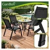 Gardlov 27566 Sada zahradních židlí, stohovatelné, 4 ks, Náhled obrázku produktu 3