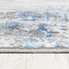 Lopervloerkleed 100 x 350 cm, grijs blauw, 4. Modern Productafbeelding-voorbeeld 6