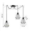 HowHomely lampa wisząca Triplo Ragno Diamante 14x14x200 cm Podgląd zdjęcia produktu 2