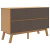 vidaXL Kredens OLDEN brązowy 114x43x73,5 cm lite drewno Podgląd zdjęcia produktu 11
