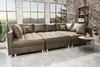 Moderne XXL Wohnlandschaft KENT 305cm taupe Federkern inkl. Produktbild-Vorschau 6