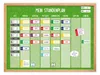 Calendario magnético verde con 90 imanes y un bolígrafo: Vista previa de la imagen del producto 1