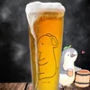 Mr. & Mrs. Panda Bier Glas Elefant Biene - Transparent - Produktbild-Vorschau 4