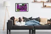 Bild 60x40 MDF-Rahmen, Wandkunst Blumen Knoblauch Produktbild-Vorschau 2