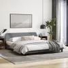 VidaXL 373225, Šedá, 185 cm, 2,18 m, 74,5 cm, 1800 x 2000 Náhľad obrázku produktu 10