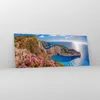 Bilder auf glas - Meer Sommer Blume - 100x40cm - Glasbilder Produktbild-Vorschau 4
