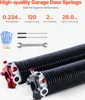 Molla di torsione per porta di garage VEVOR (φ5,94 x φ50,8 Anteprima dell’immagine prodotto 2